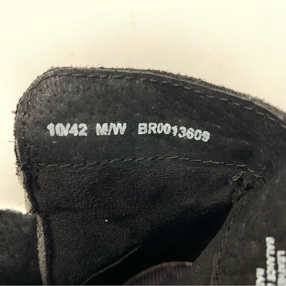 BORN 10 Women’s Tarklin Black Distressed Black Suede Ankle Chukka Boots Winter - Picture 15 of 16